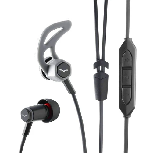 V-Moda Forza in-Ear Headphones with 3-Button Remote and Microphone – Compatible with Samsung and Android Devices, Black