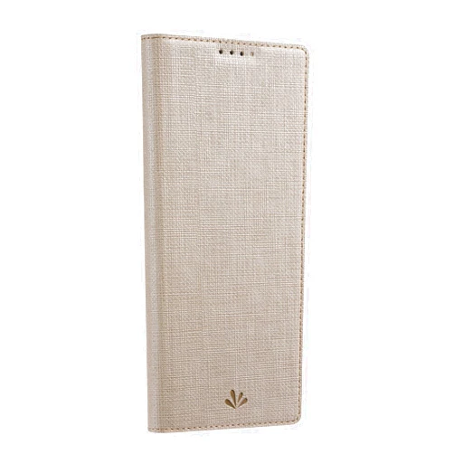Smartist ViLi CPIX7P_BFVL-GD Flip Case for Google Pixel 7 Pro, Magnetic, Thin, Lightweight, Simple, Stand Function, Card Storage, Gold