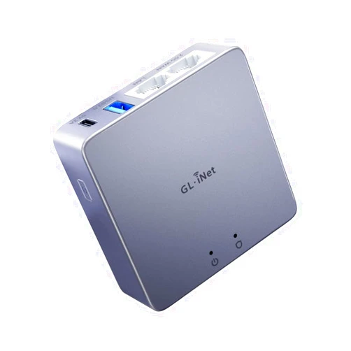 GL.iNet MT2500A (Brume 2) Mini VPN Security Gateway for Home Office and Remote Work-VPN Server&Client for Home and Office, VPN Cascading, Internet Security, 2.5G WAN, NO Wi-Fi* (Aluminium Alloy Case)