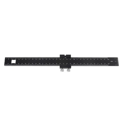 Dsxnklnd Ultra Precision T Square Ruler, High-precision Marking Ruler, T Type Hole Ruler for Woodworking Marking Scribing Line (12in)