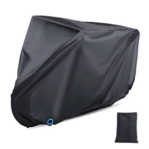 Hanmir Bike Cover, Waterproof Outdoor Bicycle Cover with Lock Hole for Mountain Road Bikes