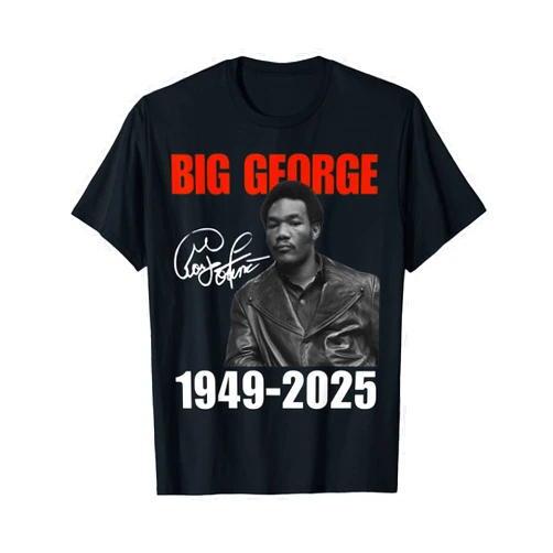 Foreman George in memory Tee Vintage Foreman George in memory Tee George T-Shirt