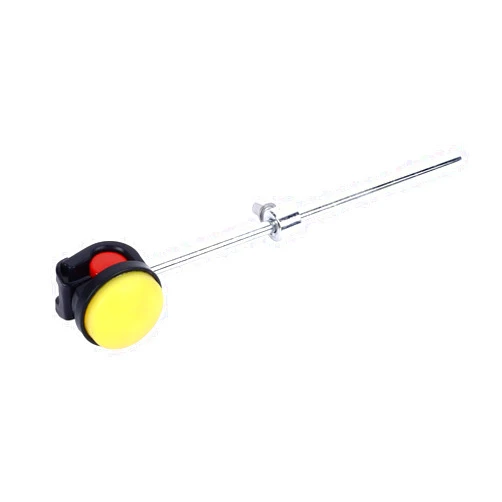 Mxzzand Drum Pedal Beater, Single Sided Standard Design Drum Beater with Silicone Head for Replacement