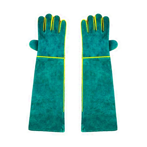 Elolicu 22 Inch Animal Handling Gloves - Anti Bite, Scratch & Heat Resistant for Dogs, Cats, Snakes & Reptiles