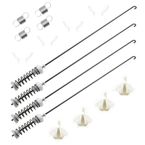 KOHUIPU Upgraded W10780048 Washer Suspension Rod Kit with W10400895 Washer Suspension Springs Fits for Whirlpool Kenmore Amana Maytag Washing Machines