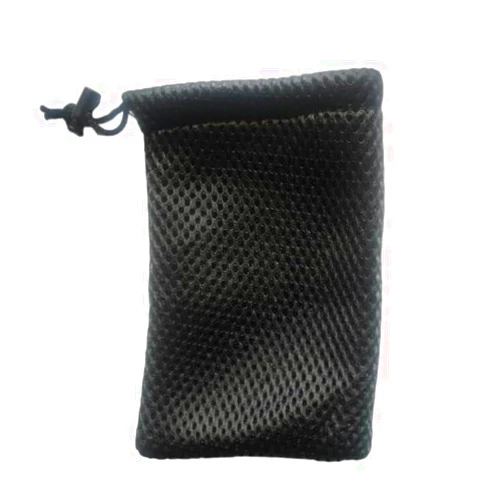 QLXHBOT Nylon Mesh Drawstring Bag,Small Mesh Bags 10Pcs, Small Storage Pouch String Bags for Small Travel Stuff Bags 10 x 15cm/6 x 4Inch