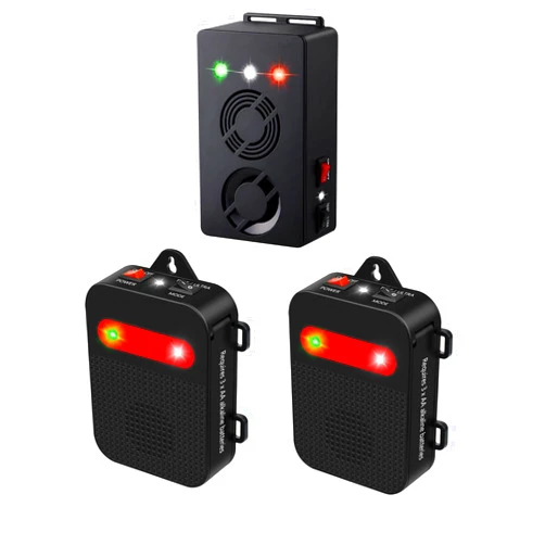 Angveirt Ultrasonic Mouse Repellent Battery Operated Pest Repeller Rodent Repellent Ultrasonic Mouse Deterrent for Car Engines Basement Garage Attic Warehouse