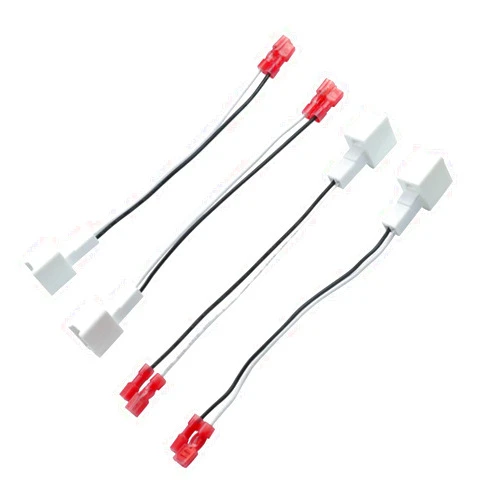 VKVXCLON 4Pcs Speaker Wire Harness Replacement for 2004-2021 Nissan Altima Titan Frontier Versa Xterra Pathfinder Speaker Connector, 2006-2018 Infiniti M35 Q40 G25 QX70 Car Door Speaker Adapter Plug