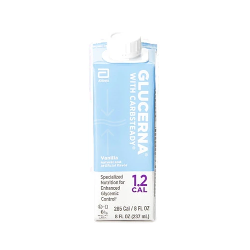 Glucerna 1.2 Cal Nutrition 8oz Calorically Dense Enteral, 24/Cs