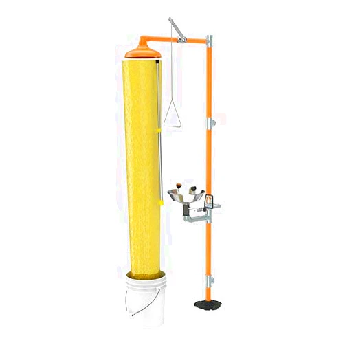 Guardian AP250-005, Emergency Shower Test Chute Kit, with Pail, 1 per Each