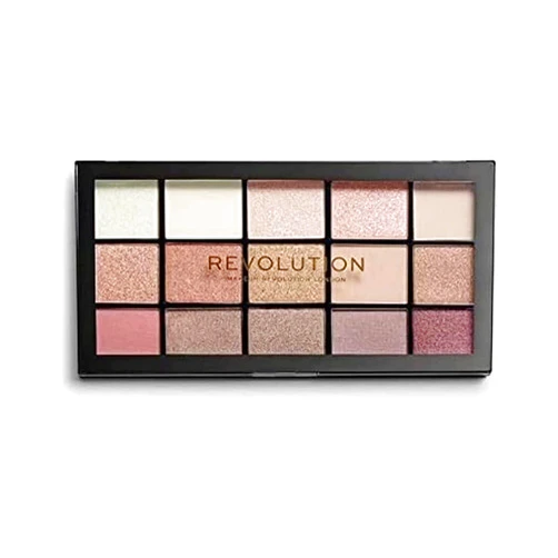 Revolution Beauty London Makeup Revolution Reloaded Palette, Eyeshadow Palette, Includes 15 Shades, Lasts All Day Long, Cruelty Free, Iconic 3.0, 16.5g