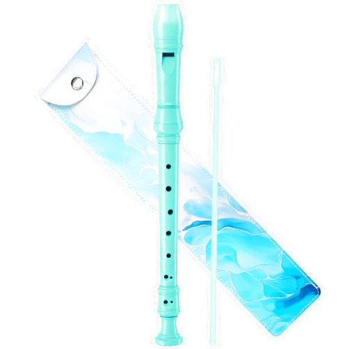 Yop-yes Recorder Instrument for Beginner Kids Adults,8-Hole Soprano Descant Recorder Music Flute with Cleaning Rod & Leather Case For School Student