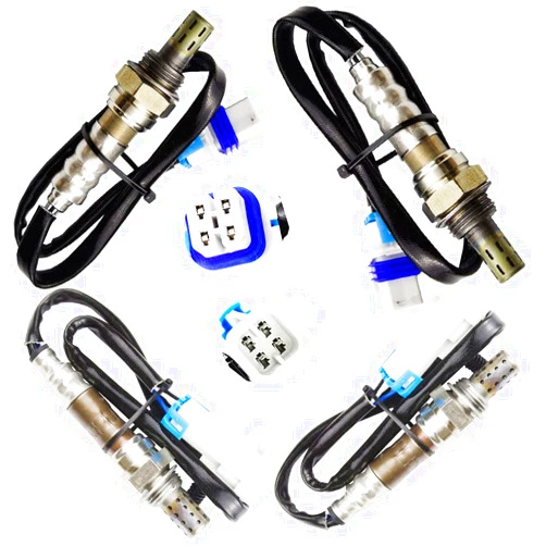 Sangyue 4X Oxygen O2 Sensor for 2008 2009 2010 2011 2012 2013 GMC Sierra 1500 4.8L/5.3L/6.0L/6.2L Upstream + Downstream