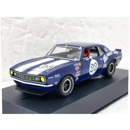 Pioneer Slot Cars Pioneer P128 Chevrolet Camaro 1968 Duane Winkel, 23 1:32 Slot Car