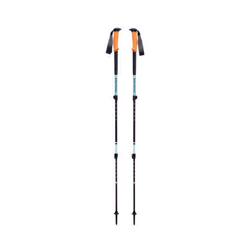 BLACK DIAMOND Womens Trail Cork Trekking Poles, Pair of 2 Lightweight Collapsible Aluminum Hiking Sticks with Cork Grips for Backpacking, Walking, Camping, Mountaineering