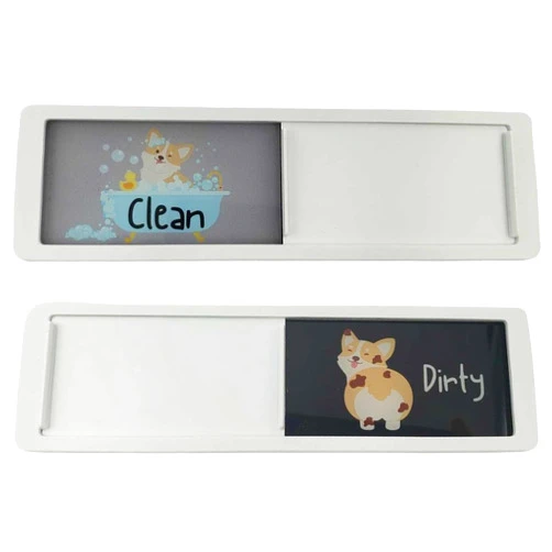 Pretty Inappropriate Dishwasher Magnet Clean Dirty Sign, Clean Dirty Magnet for Dishwasher, Dirty Clean Dishwasher Magnet, Dog Dishwasher Magnet, Dishwasher Magnet Clean Dirty Sign Funny, Kitchen Gadgets, Corgi Gifts