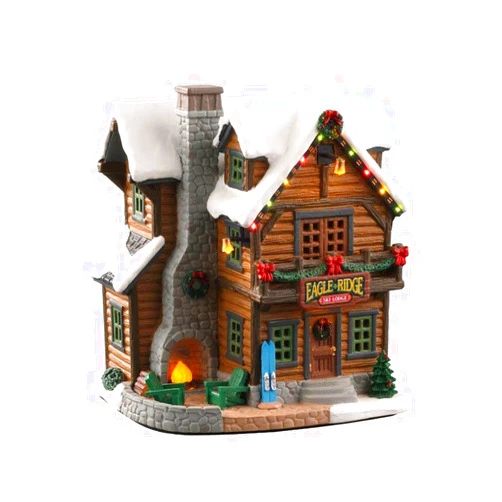 Lemax Village Collection Eagle Ridge Ski Lodge #05626