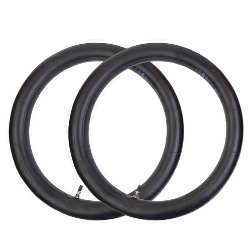 RUHUO 2.75-17 Inner Tube 70/100-17 Dirt Bike Tube Heavy Duty Thicken (2 Pack) with Straight Stem TR-4 replacement for PIT PRO Trail Dirt Bike Off-road RM
