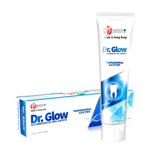 Dr. Glow Adult Cavity Repair Toothpaste, Hydroxyapatite Toothpaste Fluoride Free, Home Cavity Repair Remineralizing Toothpaste for Enamel Repair, Tooth Decay Repair Toothpaste for Stain Removal, Minty