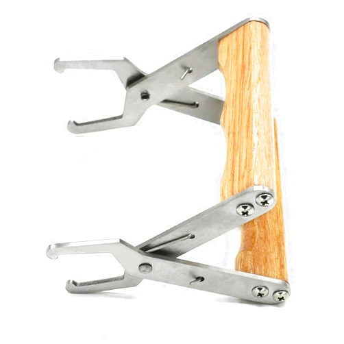 FICARTS Frame Grip Holder Lifter Gripper Tool, Beekeeping Frame Gripper, Bee Frame Holder Hive Tool - Stainless Steel Beekeeping Equipment Bee Hive Frame Grip Tool Beekeeper Tool