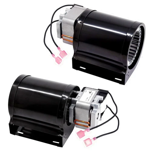 Adviace Replacement Blower Motor for Lopi Freedom Bay & Freedom II & Answer & Revere, Avalon Olympic 1190 Wood Stove Insert, 99000137 99000123 99000190 99000126 99000128 99000133 Blower Fan (Left + Right)