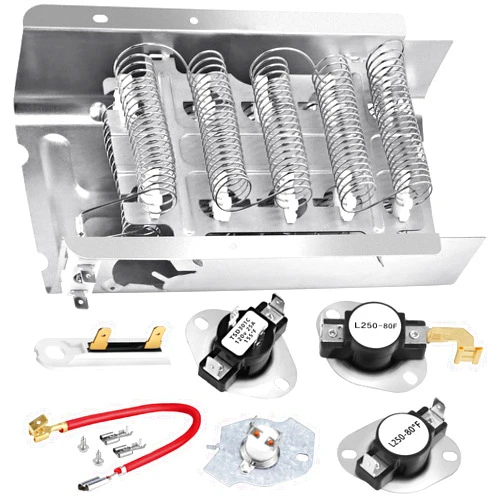 APPLIANCEMATES 279838 Dryer Heating Element for Whirlpool Maytag Centennial Dryer Parts Kenmore 70 80 Series Model 110 Roper Amana Dryer Heating Element Ned4655ew1 W10724237 8565582 3403585 AP3094254