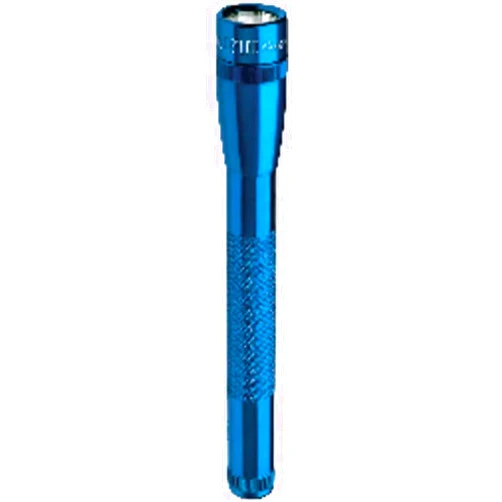 Maglite Mini LED 2-Cell AA Flashlight with Holster, Blue