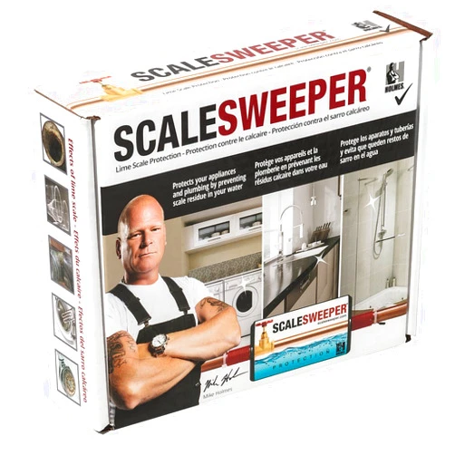 SCALESWEEPER Water Descaler | Electronic Water Conditioner Installs Where Water Enters Home To Protect Plumbing, Water Heater, Appliances 24/7 | Prevent Hard Water Scale & Scale Buildup