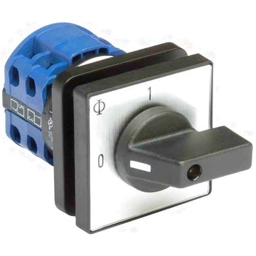 KRAUS & NAIMER CA10-A214-600-E ROTARY SWITCH, 300 VAC, Silver ALLOY BUTTON CONTACTS, 20 AMP