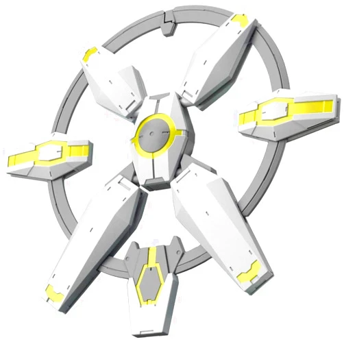 BANDAI SPIRITS Bandai Hobby - Gundam Build Divers Re:Rise - #32 Nepteight Weapons, Bandai Spirits HGBD 1/144 Model Kit