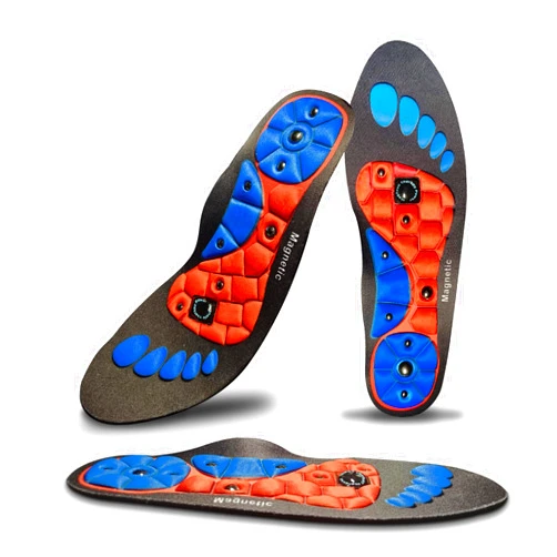 ModishMania Acupressure Insoles for Men and Women - Helps Promote Blood Circulation and Relieve Fatigue Orthopedic Acupoint Massage Insoles with Magnetic Technology, Feet and Arch Support 4-7