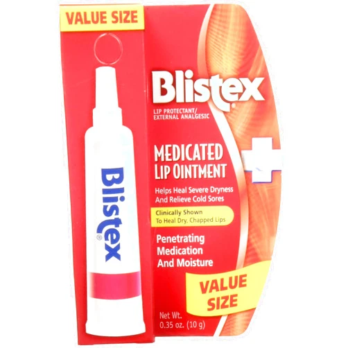 Blistex Lip Ointment Medicated 0.35 oz (Pack of 3)