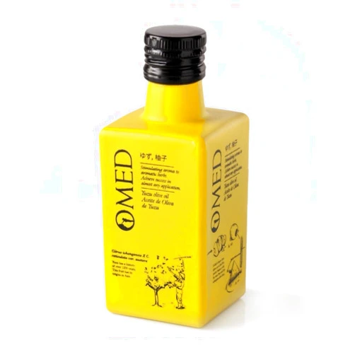 O-Med Selection Arbequina con Yuzi (10%) - Botella 250 ml - Aceite De Oliva Virgen Extra por Oliva Oliva Internet S.L.