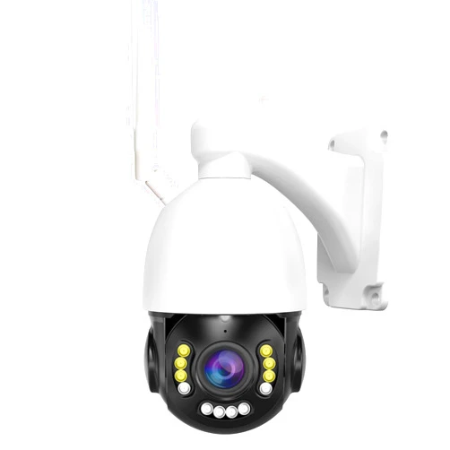 Alptop Outdoor 2.4G WiFi 4K PTZ Security Camera 8MP Pan Tilt 30X Optical Zoom Two-Way Audio 200ft Night Vision IP66 Weatherproof SD Card Recording Motion Detection&Humanoid Recognition