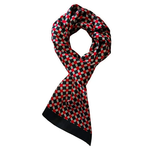 Ellettee 63 inches Man's 100 Pure silk scarf wrap Accessory gift