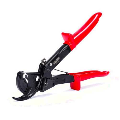 YMYP Ratchet Cable Wire Cutter - Heavy Duty Aluminum Copper Ratchet Cable Cutter Hand Tool for Aluminum and Multi-core Cables Up to 240mm² Cutter Pliers 325A