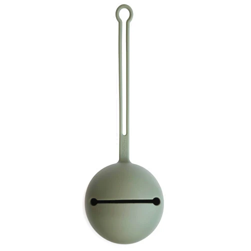 mushie Silicone Pacifier Holder Case (Dried Thyme)