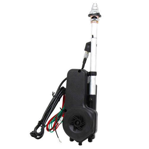 Anina Universal 12V Car Power Radio Antenna Fully Automatic Retractable Power Antenna Assembly Design for Am Fm Radio Antenna Mast Replacement Kit