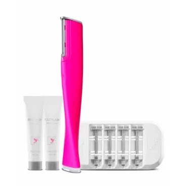 DERMAFLASH – LUXE Device – Exfoliating, Hair Removal Hot Pink