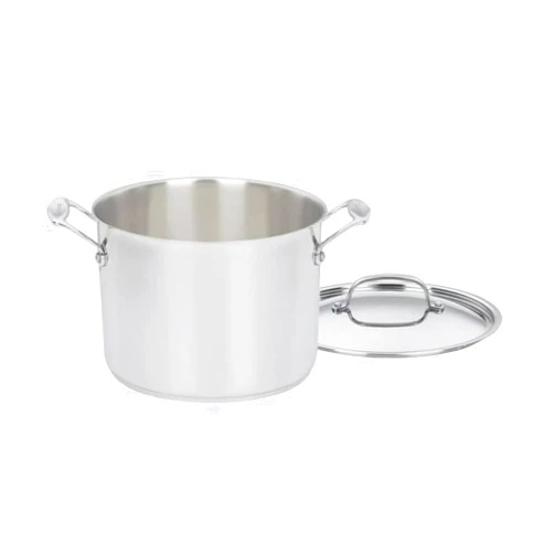 Cuisinart 766-24 Chef's Classic 8-Quart Stockpot with Cover, Stainless Steel