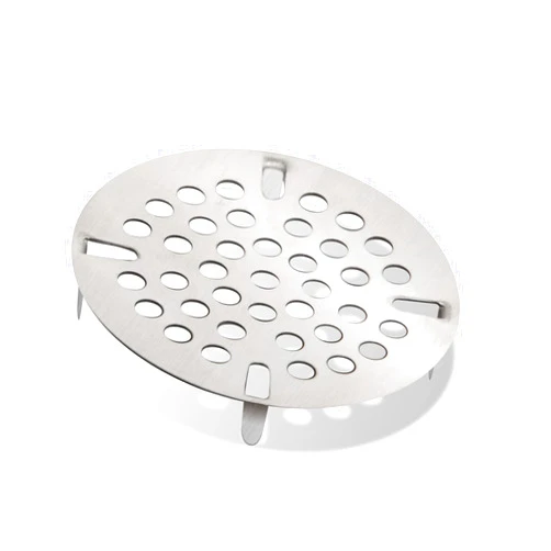 STEADYKLEEN 3.5-inch Commercial Sink Strainer on 3 Tier Sink Twist Waste Drain, Durable Flat Kitchen Strainer with Tabs, (not Meant for Residential use)