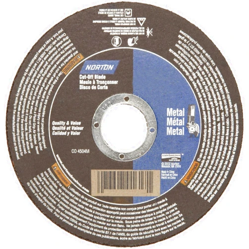 Norton Abrasives - St. Gobain Norton 547-07660702757 Cutoff Wheel, Aluminum Oxide, 10185 RPM, 6