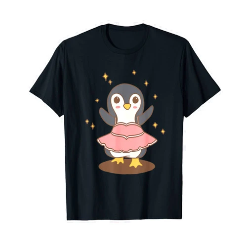 Dancing Penguin Ballerina for Ballet Dancer T-Shirt