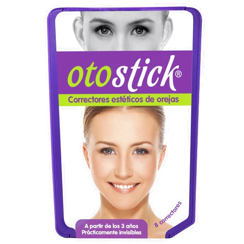 Otostick - Corrector Cosmetico Discreto de Orejas Sobresalientes de 8 Unidades-Productos Correctivos para el Cuidado de las Orejas sin Cirugia a Partir de Los 3 años de Edad