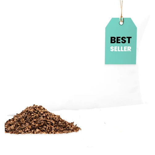 cosynee Organic Buckwheat Pillow | Standard Size Pillow in Double Covers with Zipper Case (15