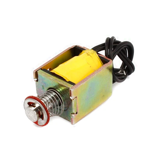 uxcell Open Frame Linear Motion DC Solenoid, Electromagnet, 5V, 1 mm, 50 g