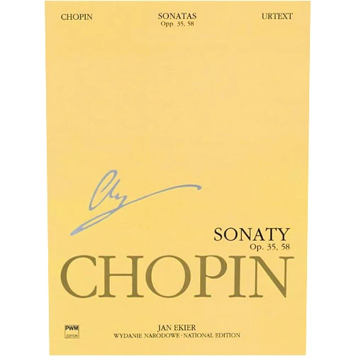 Jan Ekier,Frederic Chopin Sonatas, Op. 35 & 58: Chopin National Edition 10A, Vol. X (Series A: Works Published During Chopin's Lifetime, 10)