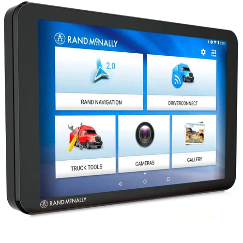 Rand McNally TND Tablet 85 8-inch GPS Truck Navigator with Built-in Dash Cam, Easy-to-Read Display and Custom Truck Routing (Renewed)