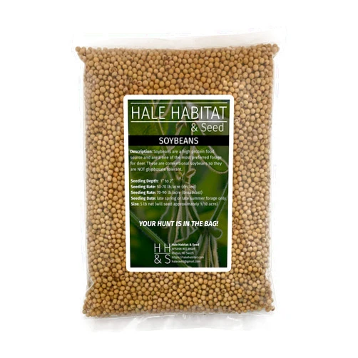 Hale Habitat & Seed Conventional Soybean Food Plot Seed, 5 lbs