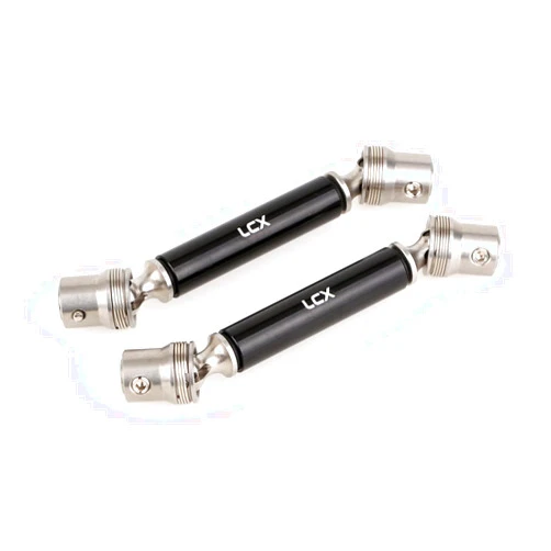 LCX Racing 1/10th RC Crawler Car Stainless Steel Center Drive Shaft Set for Axial SCX10 Pro SCX10 III Base Cam UTB10 Capra, Upgrades Parts Accessories